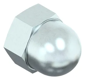 Hexagon domed cap nut, high type DIN 1587 Stainless steel A8 (1.4529)