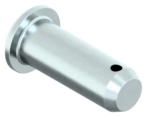 Axe d’articulation avec petite tête et trou pour goupille cylindrique DIN 1434 Acier inoxydable (Inox) A2