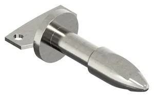 QUICK SYSTEM Stud with wing head type W Brass Nickel plated