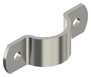 Half pipe clamp stainless steel Stainless steel A2