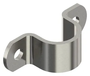 Full pipe clamp stainless steel Stainless steel A4