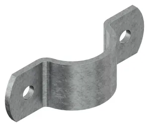 Half pipe clamp Steel Hot dip galvanized