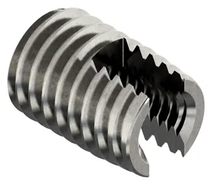 Self-cutting threaded insert type 302 Stainless steel 1.4105