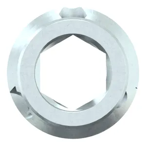 Self-cutting threaded insert with hexagon socket type 308 2 Steel Case-hardened Zinc plated