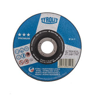 Tyrolit Cutting wheel 87215 115X1,0X22,2