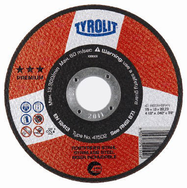 Tyrolit Cutting wheel 35954 125X1,6X22,2