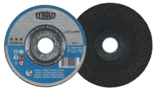 Tyrolit Grinding disc 34019878 CA24Q 178X7,0X22,23