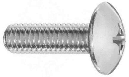 Machine screw truss UNC asme B18.6.3 ASME B18.6.3 Stainless steel A2 (AISI 304/18-8) #10-32X5/8