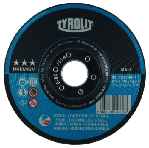 Tyrolit Disque de meulage 178X4,0X22,23