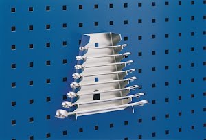 Spanner holder height 180 x width 70/145 x depth 40 mm 8 vertical mounts BOTT