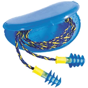 Honeywell Earplugs Fusion Blue/Yellow FUSION REG 50PR/CORD