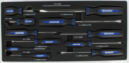 Westward Tool trolley assortments & tool sets