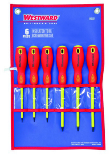 WEST INSL SCRWDR SET        6 PCS - TORX