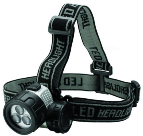 WEST HEADLAMP - LED          50MM SILVER