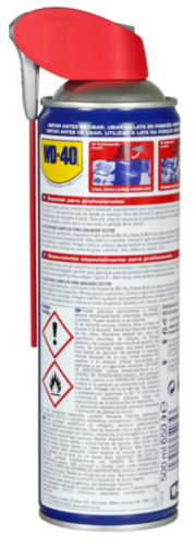 Óleo lubrificante WD-40 Castanho claro 500ml