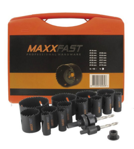 MaxxFast Lyukfűrész készlet 16 PART COMBI SET