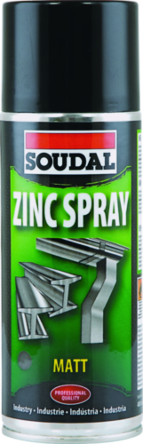 Soudal Spray 400 Cinzento
