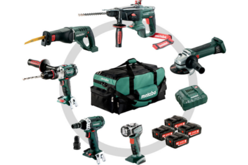 Metabo Cordless Combi set 4X4.0AH, ASC 30-36V