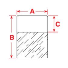 Etiquetas Brady TLS2200 B-427 Branco/Transparente PTL-29-427 500 unidades