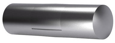 Grooved pin, one-third length center grooved DIN 1475 Free-cutting steel 1,5X8MM