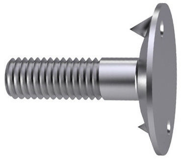 DIN 15237 Seating Screw, Stainless Steel A4