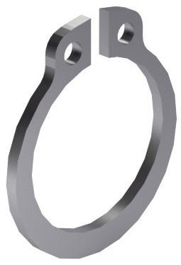 Retaining ring for shafts - normal type DIN 471 Spring steel Zinc Flake