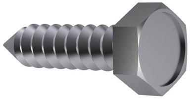 Hexagon head tapping screw DIN 7976 C Stainless steel A2 ST2,9X16MM