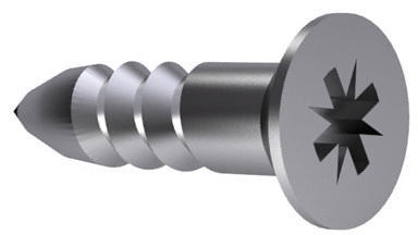 Cross recessed countersunk (flat) head wood screw DIN 7997 Z Stainless steel A2