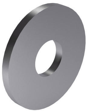 Plain washer with outside diameter ≈ 3 x nominal thread diameter DIN 9021 Steel Zinc plated