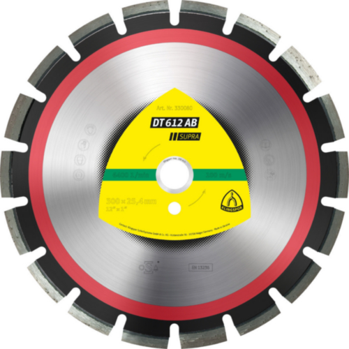 Klingspor Diamond blade DT 612 AB Diamond 500X3,7X25,4