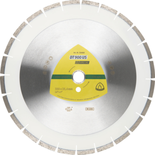 Klingspor Diamond blade DT 900 US Diamond 350X3X25,4