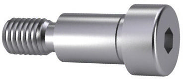 Hexagon socket head shoulder screw tolerance f9  ISO 7379 Steel Plain 012.9