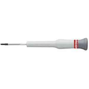 Șurubelniță de precizie Facom Micro-Tech Torx TX7 cu lamă de 35 mm și prindere cu 2 componente 117mm