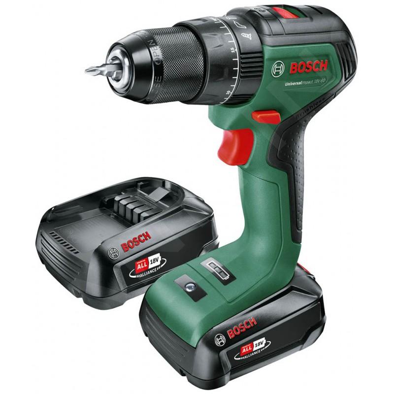 BOSCH Schlagbohrmaschinen 18V-60 -2AC