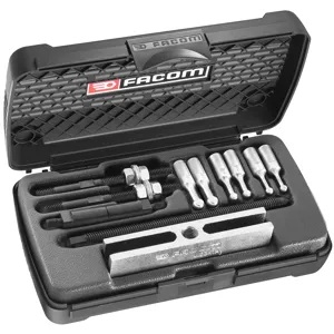 Facom Micro Engineering Puller Kit in Plastic Case 11-Piece