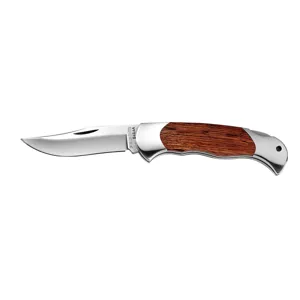 Facom Coltello a serramanico lama in acciaio inox da 78 mm manico in palissandro lunghezza 183 mm