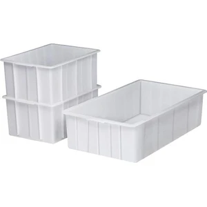 Plastic container corner 25l ND-PE natural L475xW340xH220mm without handle hole CRAEMER