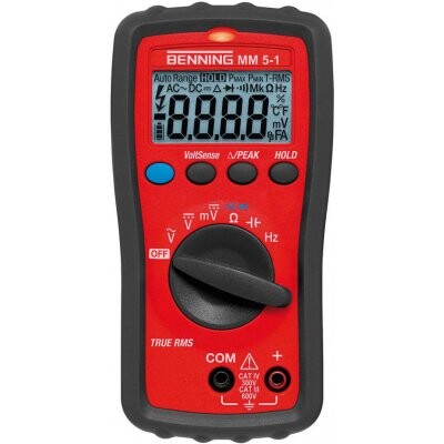 BENNING ben multimeter true rms 5-1 0,1 mv600v