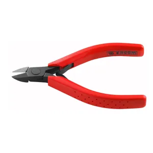 Facom Precision Semi-Flush Thin Nose Diagonal Side Cutter 11.5 x 10.5 x 10.5mm Jaw 110mm