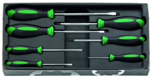 Stahlwille DRALL+ 4691/7 Slotted/Phillips Screwdriver Set in ES Insert 7-Piece