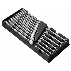 Facom Combination Wrench Set in Thermoformed Module 6-24mm 17-Piece