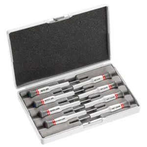 Facom Micro-Tech Phillips Replaceable Blade Screwdriver Set in Case 8-Piece