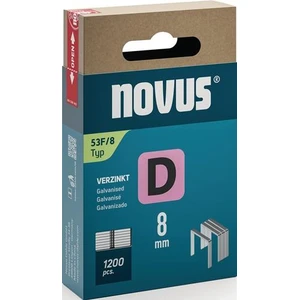 Platte draadklem D type 53 F B11, 3xL8mm draadbreedte 1,25mm 1200 st.NOVUS