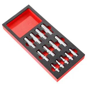 Facom Long Socket Set in Foam Module 13-Piece