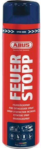 ABUS abu delete spray coupe-feu fs625 625ml