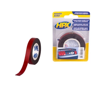 HPX Double coated tape Anthracite 12mm x 2m