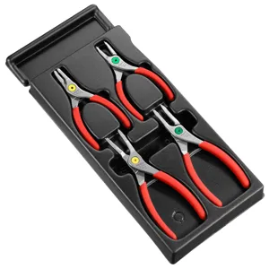 Facom Straight Circlip Pliers Set in Plastic Tray 4-Piece