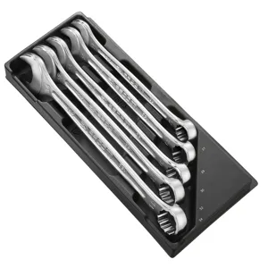 Facom Combination Wrench Set in Thermoformed Module 27-34mm 5-Piece