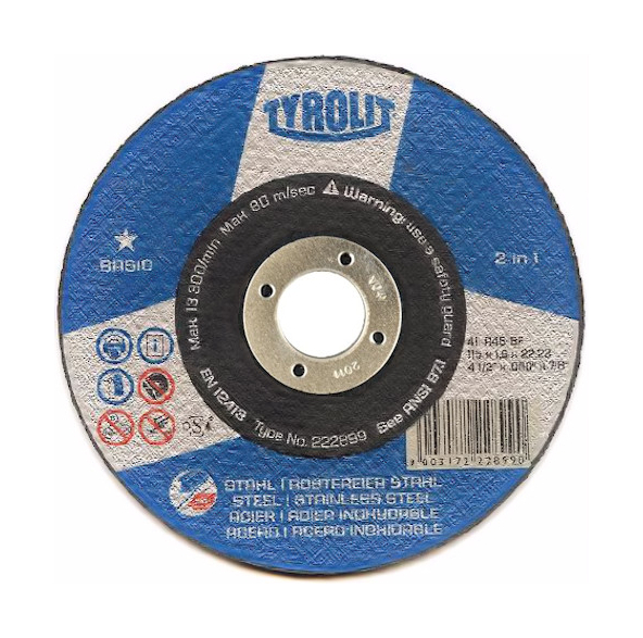 Tyrolit Grinding Wheel 250X25X76