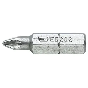 Facom Pozidriv Screwdriver Bit PZ4 5/16" Hex 32mm